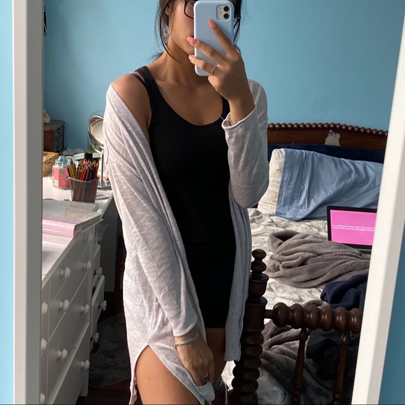 rose long H&M cardigan - Picture 7 of 7